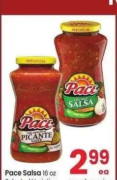Albertsons Pace Salsa - 16 oz Selected Varieties offer