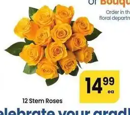 Albertsons 12 Stem Roses - Order in the floral department offer