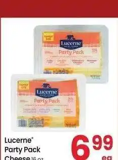 Albertsons Lucerne Party Pack Cheese - 16 oz Selected Varieties offer