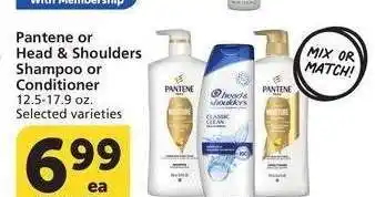 Albertsons Pantene or Head & Shoulders Shampoo or Conditioner - 12.5-17.9 oz. Selected varieties MIX OR MATCH! offer