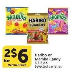 Albertsons Haribo or Mamba Candy - 6.3-8 oz. Selected varieties offer