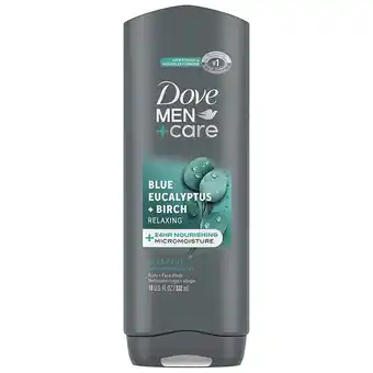 Walgreens Body and Face Wash Blue Eucalyptus + Birch offer