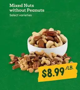 Sprouts Farmers Market Mixed Nuts without Peanuts offer