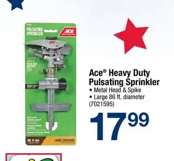 Ace Hardware Ace Heavy Duty Pulsating Sprinkler offer