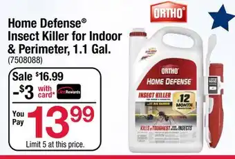 Ace Hardware Home Defense Insect Killer for Indoor & Perimeter, 1.1 Gal offer