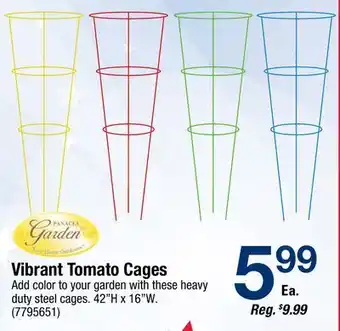Ace Hardware Vibrant Tomato Cages offer