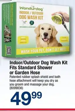 Ace Hardware Indoor/Outdoor Dog Wash Kit Fits Standard Shower or Garden Hose offer