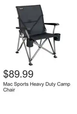 Costco Mac Sports Heavy Duty Camp Chair offer