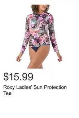 Costco Roxy Ladies' Sun Protection Tee offer