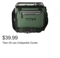 Costco Titan 40-can Collapsible Cooler offer
