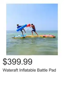 Costco Wateraft Inflatable Battle Pad offer
