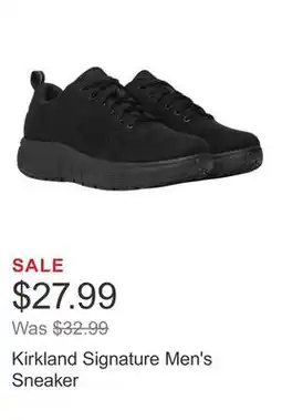 Costco Kirkland Signature Men's Sneaker offer