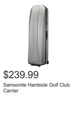 Costco Samsonite Hardside Golf Club Carrier offer