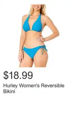 Costco Hurley Women's Reversible Bikini offer