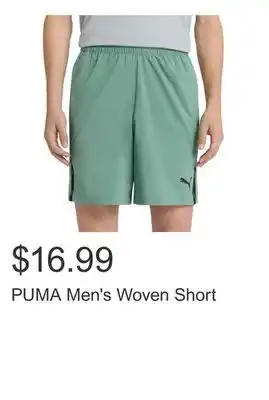 Costco PUMA Men's Woven Short offer