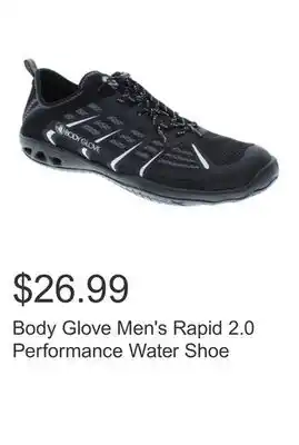Costco Body Glove Men's Rapid 2.0 Performance Water Shoe offer