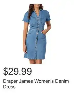 Costco Draper James Women's Denim Dress offer