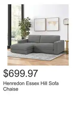 Costco Henredon Essex Hill Sofa Chaise offer
