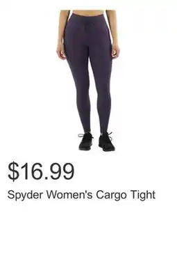 Costco Spyder Women's Cargo Tight offer