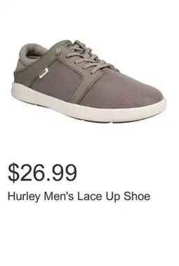 Costco Hurley Men's Lace Up Shoe offer