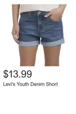 Costco Levi's Youth Denim Short offer