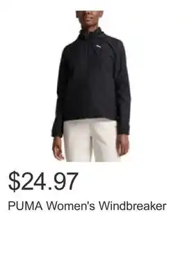 Costco PUMA Women's Windbreaker offer