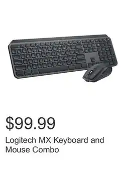 Costco Logitech MX Keyboard and Mouse Combo offer