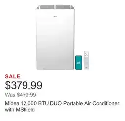 Costco Midea 12,000 BTU DUO Portable Air Conditioner with MShield offer