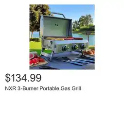 Costco NXR 3-Burner Portable Gas Grill offer