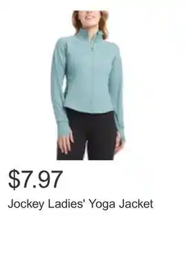 Costco Jockey Ladies' Yoga Jacket offer