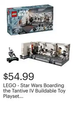 Best Buy LEGO - Star Wars Boarding the Tantive IV Buildable Toy Playset 75387 - Multi offer