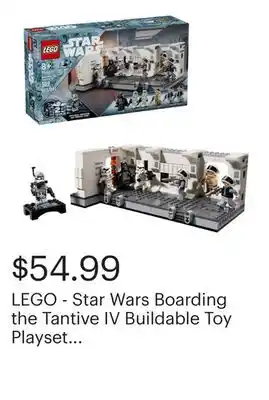 Best Buy LEGO - Star Wars Boarding the Tantive IV Buildable Toy Playset 75387 - Multi offer