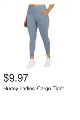Costco Hurley Ladies' Cargo Tight offer