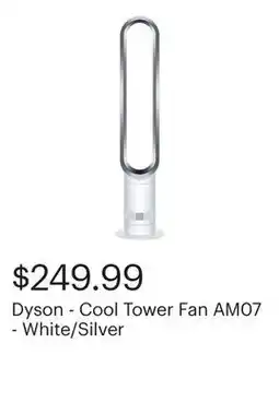 Best Buy Dyson - Cool Tower Fan AM07 - White/Silver offer