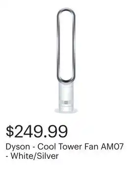 Best Buy Dyson - Cool Tower Fan AM07 - White/Silver offer