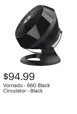 Best Buy Vornado - 660 Black Circulator - Black offer