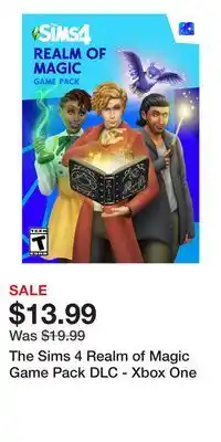 Game Stop The Sims 4 Realm of Magic Game Pack DLC - Xbox One offer