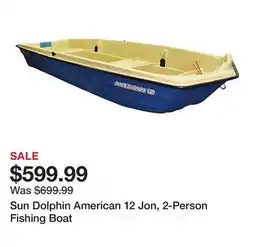 Tractor Supply Company Sun Dolphin American 12 Jon, 2-Person Fishing Boat offer
