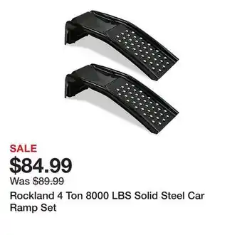 Tractor Supply Company Rockland 4 Ton 8000 LBS Solid Steel Car Ramp Set offer