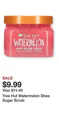 Ulta Beauty Tree Hut Watermelon Shea Sugar Scrub offer