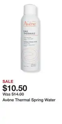 Ulta Beauty Avène Thermal Spring Water offer