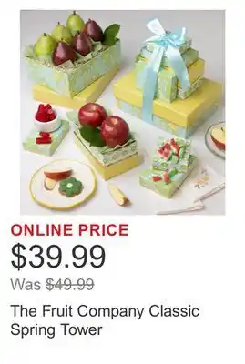 Costco The Fruit Company Classic Spring Tower offer