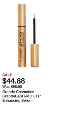 Ulta Beauty Grande Cosmetics GrandeLASH-MD Lash Enhancing Serum offer