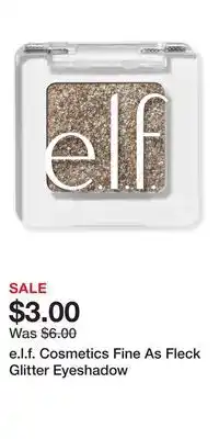 Ulta Beauty e.l.f. Cosmetics Fine As Fleck Glitter Eyeshadow offer