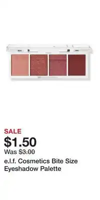 Ulta Beauty e.l.f. Cosmetics Bite Size Eyeshadow Palette offer