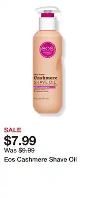 Ulta Beauty Eos Cashmere Shave Oil offer