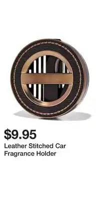 Bath & Body Works Leather Stitched Car Fragrance Holder offer