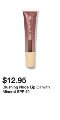 Bath & Body Works Blushing Nude Lip Oil with Mineral SPF 40 offer