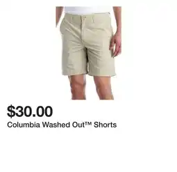 Belk Columbia Washed Out Shorts offer