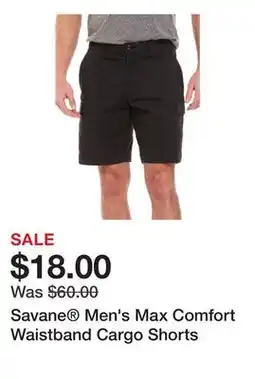 Belk Savane Men's Max Comfort Waistband Cargo Shorts offer